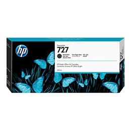 HP 727 Negro Mate Cartucho de Tinta Original - C1Q12A