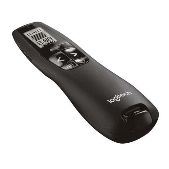 Logitech R700 Presentador Laser Inalambrico - Pantalla LCD - Radio de Accion 30m - Color Negro