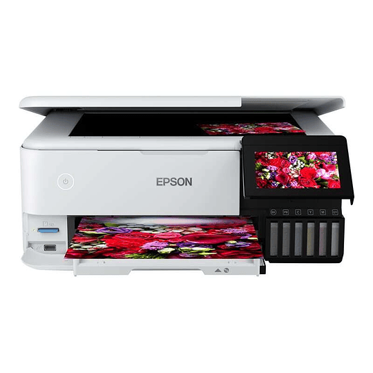 Epson EcoTank ET8500 Impresora Multifuncion Fotografica Color WiFi Duplex (Botellas 114)