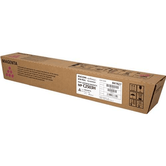 Ricoh Aficio MP-C2503SP/MP-C2003SP/MP-C2004SP/MP-C2504SP Magenta Cartucho de Toner Original - 841927