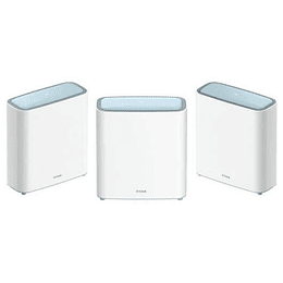 D-Link Eagle Pro AI Sistema WiFi Mesh WiFi 6 AX3200 Dual Band - 3 Unidades - MU-MIMO, OFDMA