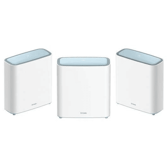 D-Link Eagle Pro AI Sistema WiFi Mesh WiFi 6 AX3200 Dual Band - 3 Unidades - MU-MIMO, OFDMA