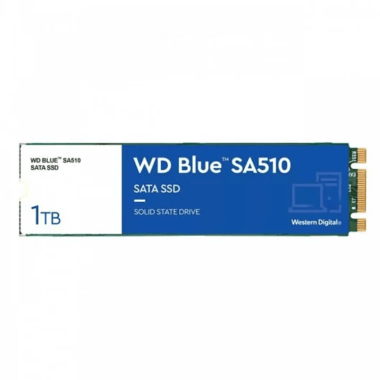 WD Blue SA510 Disco Duro Solido SSD 1TB M2 SATA 3