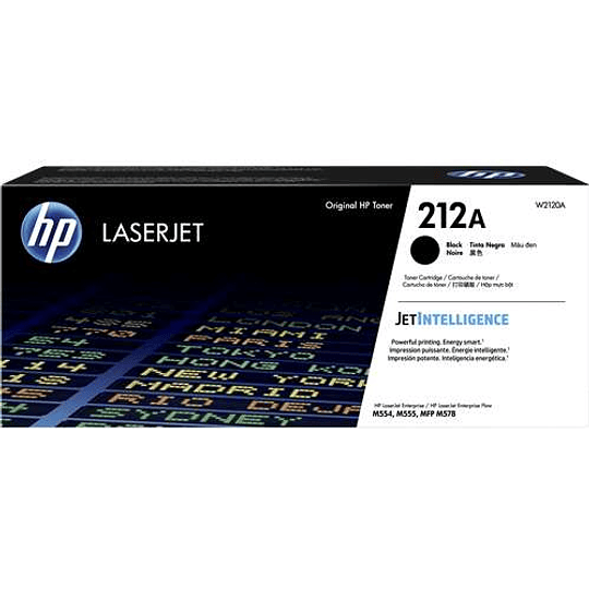 HP W2120A Negro Cartucho de Toner Original - 212A