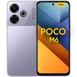 Poco M6 Smartphone Pantalla 6.79" - 8GB - 256GB - Camara Principal 108MP - Bateria 5030mAh - Admite Carga de 33W - Color Violeta