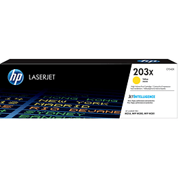 HP CF542X Amarillo Cartucho de Toner Original - 203X