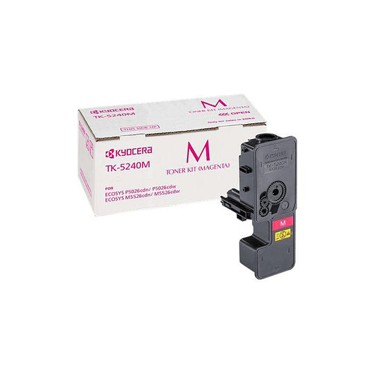 Kyocera TK5240 Magenta Cartucho de Toner Original - 1T02R7BNL0/TK5240M