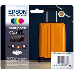 Epson 405XL Pack de 4 Cartuchos de Tinta Originales - C13T05H64010