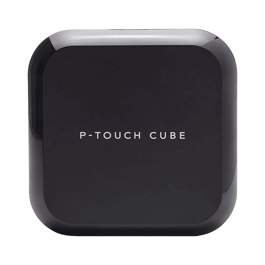 Brother PT-P710BT Cube Rotuladora Electronica Portatil Bluetooth USB - Resolucion 180ppp - Velocidad 20mms - Bateria Recargable - Color Negro