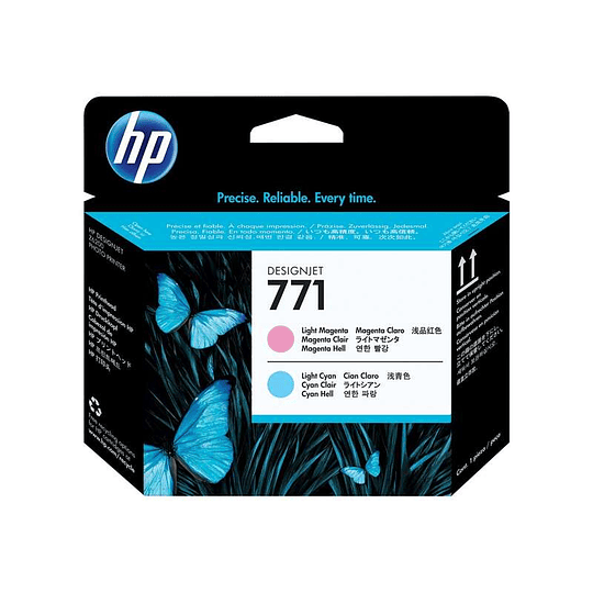 HP 771 Cabezal de Impresion Original - Cyan Light, Magenta Light - CE019A