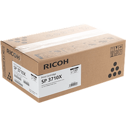 Ricoh Aficio SP3710 Negro Cartucho de Toner Original - 408284/408285