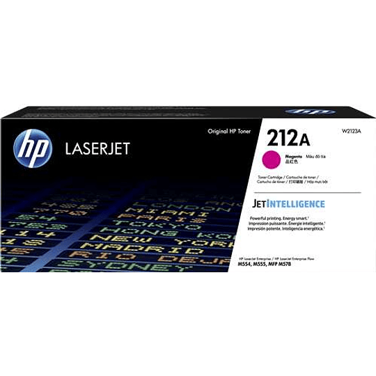 HP W2123A Magenta Cartucho de Toner Original - 212A