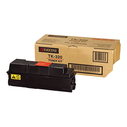 Kyocera TK320 Negro Cartucho de Toner Original - 1T02F90EUC