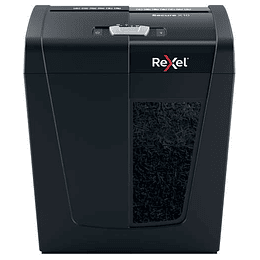 Rexel Secure X10 Destructora de Papel Manual Corte en Particulas - Destruye hasta 10 Hojas - 18L