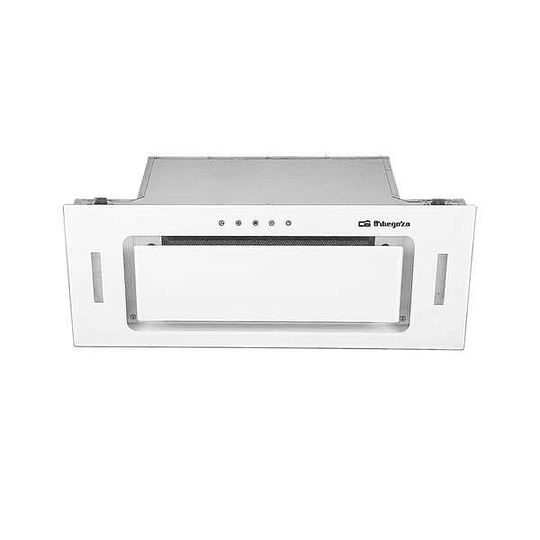 Orbegozo CA 09160 BL Campana Extractora Cassette Cristal - Potente Motor 230W - Extraccion 5894 M3/H - Panel Tactil - Luces LED - Filtro Aluminio - Di