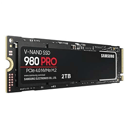 Samsung 980 Pro Disco Duro Solido SSD M2 2TB PCIe 4.0 NVMe