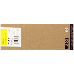 Epson T6064 Amarillo Cartucho de Tinta Original - C13T606400