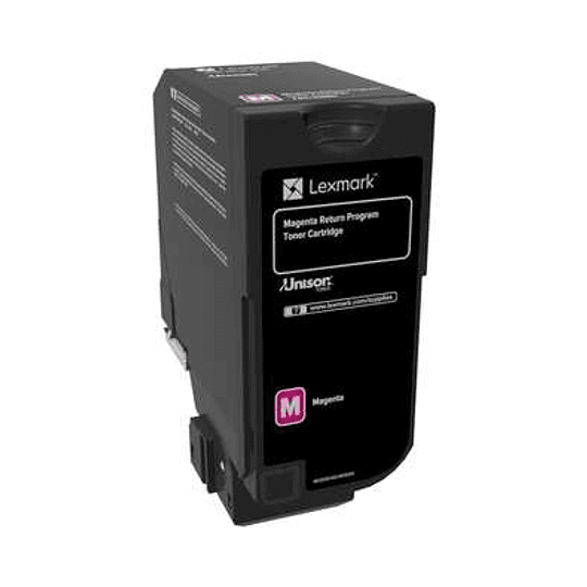 Lexmark CS720/CS725/CX725 Magenta Cartucho de Toner Original - 74C20M0