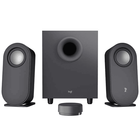 Logitech Z407 Altavoces 2.1 Bluetooth - 80W - Subwoofer 20W - Micro USB, Entrada Jack 3.5mm - Control Inalambrico - Color Negro