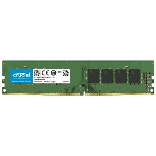 Crucial Memoria RAM DDR4 32GB 3200Mhz PC4-25600 CL22 DIMM