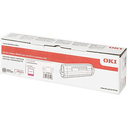 OKI C824/C834/C844 Magenta Cartucho de Toner Original - 47095702