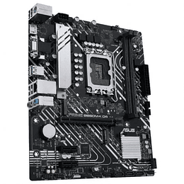 Asus Prime B660M-K D4 Placa Base Intel 1700 2x DDR4 - HDMI, M.2, PCIe3.0, 4x Sata III, USB 3.2, MicroATX