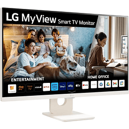 LG MyView Smart Monitor 31.5" LED IPS FullHD 1080p 60Hz WiFi, Bluetooth - Altavoces - Angulo de Vision 178º - 16:9 - HDMI, USB - VESA 100x100