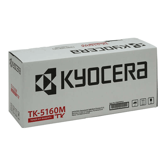 Kyocera TK5160 Magenta Cartucho de Toner Original - 1T02NTBNL0/TK5160M