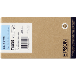 Epson T6035 Cyan Light Cartucho de Tinta Original - C13T603500