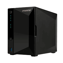 Asustor Driverstor 2 Pro Gen2 NAS 2GB 2 Bahias 2.5", 3.5" - Tipo Mini Torre - USB, RJ-45 2.5GB - 1 Ventilador