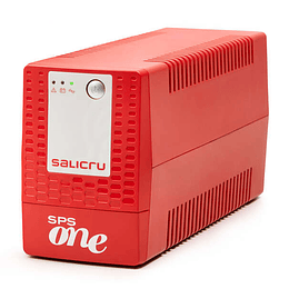 Salicru SPS 500 ONE IEC Sistema de Alimentacion Ininterrumpida - SAI/UPS - 500 VA - Line-interactive - Tipo de Tomas IEC - Color Rojo