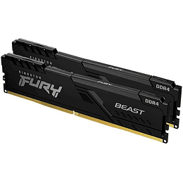 Kingston Fury Beast Memoria RAM DDR4 3200MHz 16GB (2x8GB) CL16