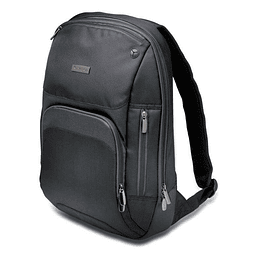 Kensington Mochila Triple Trek Optimizada para Ultrabook - Nylon Balistico de 1680 Deniers - Proteccion Snugfit(Tm) - Color Negro