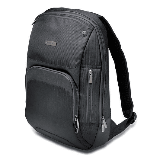 Kensington Mochila Triple Trek Optimizada para Ultrabook - Nylon Balistico de 1680 Deniers - Proteccion Snugfit(Tm) - Color Negro