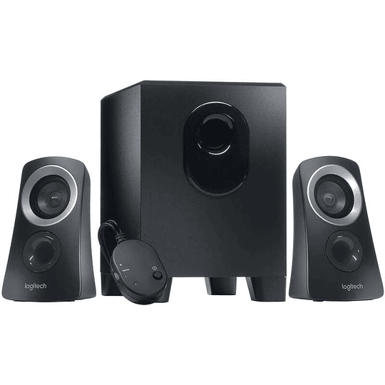 Logitech Z313 Sistema de Altavoces 2.1 50W - Subwoofer 15W - Entrada Jack 3.5mm - Color Negro