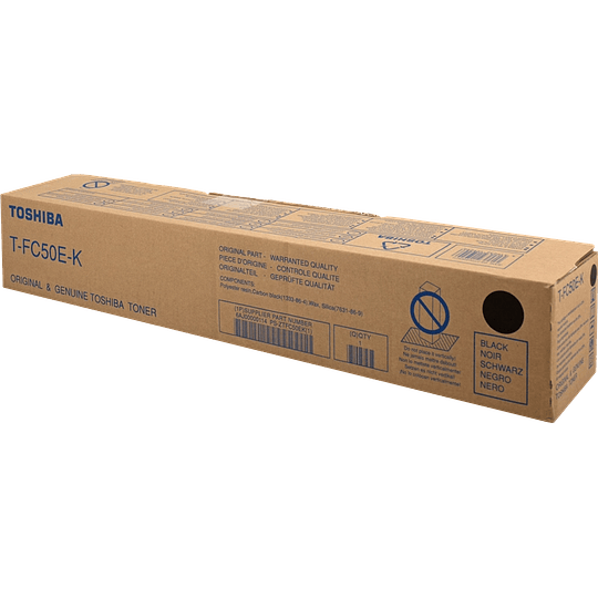 Toshiba T-FC50EK Negro Cartucho de Toner Original - 6AJ00000114/6AJ00000224/6AJ00000298