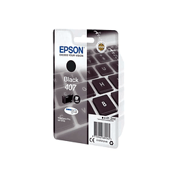 Epson 407 Negro Cartucho de Tinta Original - C13T07U140