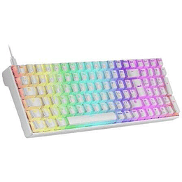 Mars Gaming MKULTRA Teclado Mecanico USB - Teclas Antipolvo OUTEMU SQ Brown - Antighosting - Iluminacion RGB - Cable de 1.50m