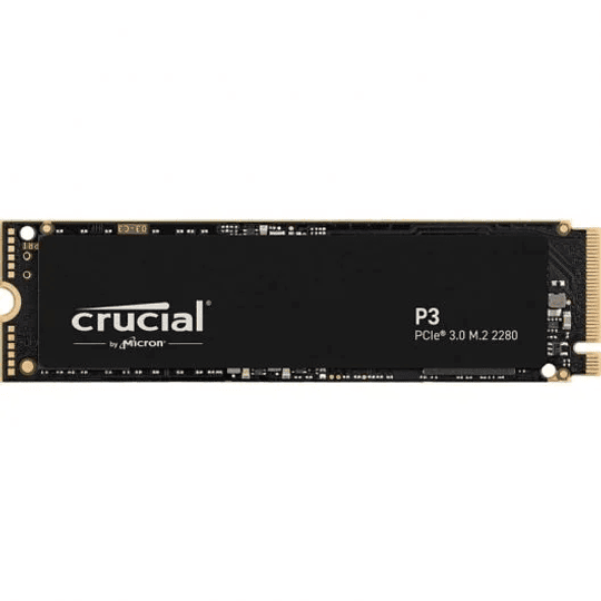 Crucial P3 Disco Duro Solido SSD 500GB M2 3D NAND NVMe PCIe