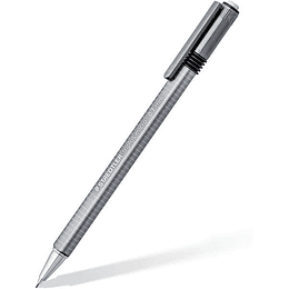 Staedtler Triplus Micro 774 Portaminas - Ancho de Linea 0.7mm - Punta Retractil - Diseño Ergonomico - Color Gris