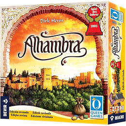 Alhambra Ed. 2020 Juego de Tablero - Tematica Historia/Mediaval - De 2 a 6 Jugadores - A partir de 8 Años - Duracion 45-60min. aprox.