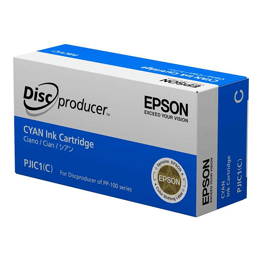 Epson PJIC1/PJIC7 Cyan Cartucho de Tinta Original - C13S020688/C13S020447