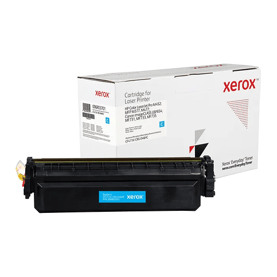 Xerox Everyday HP CF411X Cyan Cartucho de Toner Generico - Reemplaza 410X