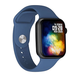 DCU Tecnologic Smartwatch Colorful 2 - Conexion Bluetooth 5.0/5.1 - Bateria de 230Mah - Sumergible IP67 - 12 Idiomas Disponibles - Color Azul