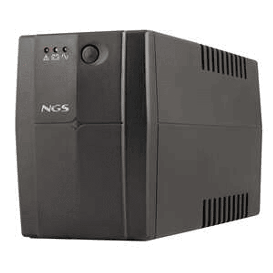 NGS Fortress 900 V3 SAI 600VA UPS 360W - Tecnologia Off Line - 2x Schukos - Proteccion Sobrecargas y Cortocircuitos