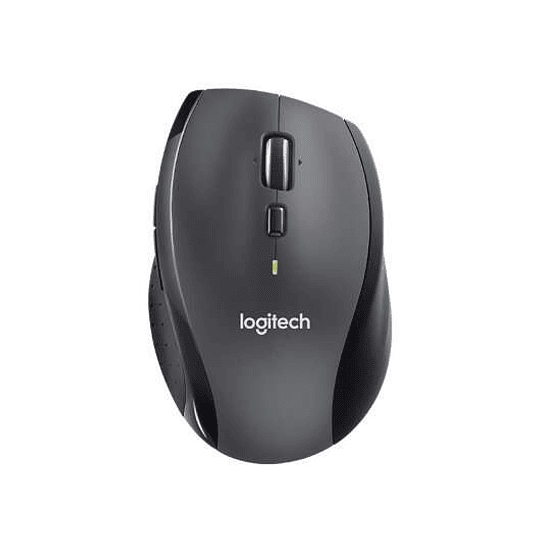 Logitech M705 Marathon Raton Laser Inalambrico 1000dpi - 7 Botones - Uso Diestro - Color Gris