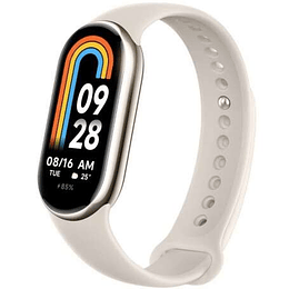 Xiaomi Mi Smart Band 8 Pulsera de Actividad Pantalla Amoled 1.62" - Bluetooth 5.2 - Frecuencia de Actualizacion de 60 Hz - Brillo Maximo de 600 nits -