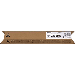 Ricoh Aficio MP-C305/MP-C305SPF Negro Cartucho de Toner Original - 842079/841618/MPC305HEBK