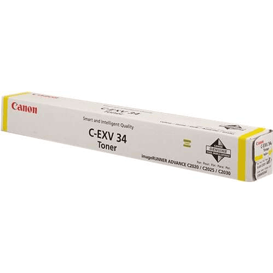 Canon CEXV34 Amarillo Cartucho de Toner Original - 3785B002