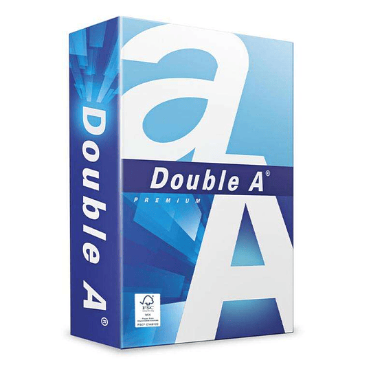 Double A Papel A4 80gr. 210x297mm (500 Hojas) Blanco - Certificacion FSC